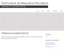 Tablet Screenshot of cistilnicapolonca.si